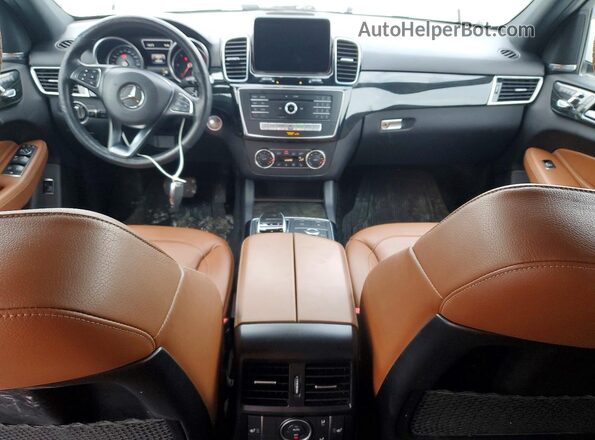 4JGDA2EB9GA792184 2016 MERCEDES-BENZ GLE Белый Вид панели приборов