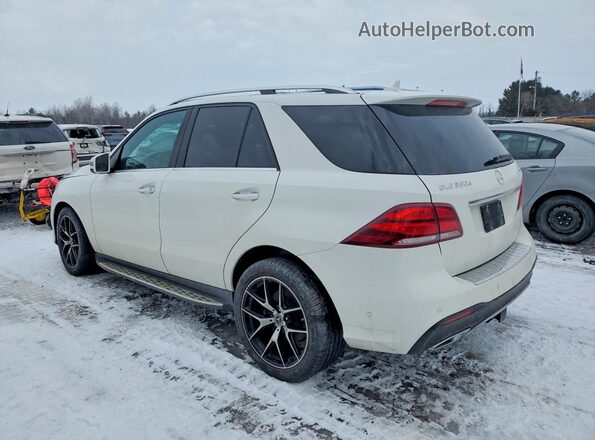 4JGDA2EB9GA792184 2016 MERCEDES-BENZ GLE Белый Задняя левая четверть