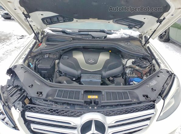 4JGDA2EB9GA792184 2016 MERCEDES-BENZ GLE Белый Вид подкапотного пространства