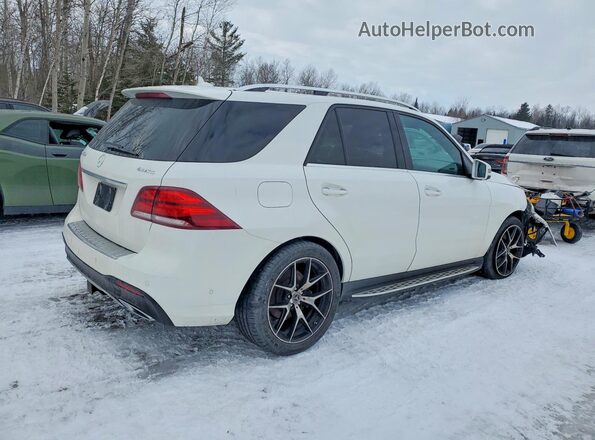 4JGDA2EB9GA792184 2016 MERCEDES-BENZ GLE Белый Задняя правая четверть