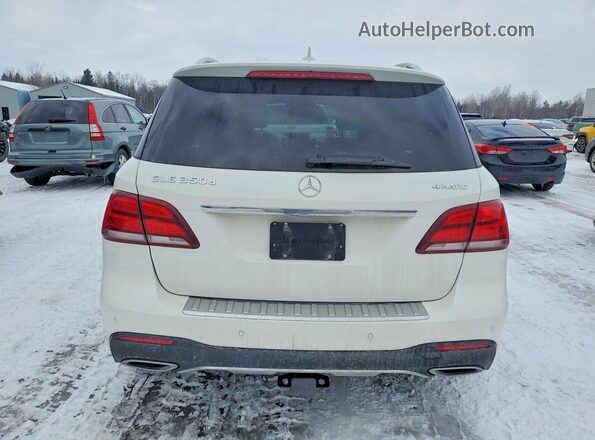 4JGDA2EB9GA792184 2016 MERCEDES-BENZ GLE Белый Вид сзади