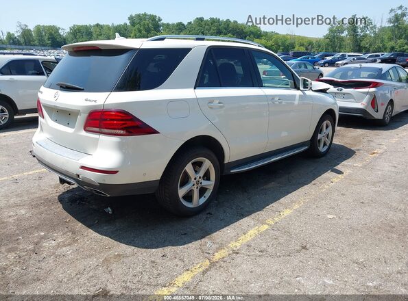 4JGDA5GB2KB214543 2019 MERCEDES-BENZ GLE 400 Белый Задняя правая четверть