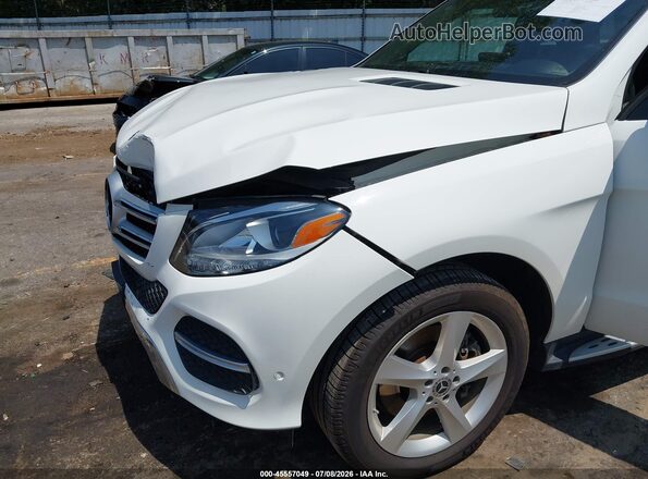4JGDA5GB2KB214543 2019 MERCEDES-BENZ GLE 400 Белый Вид спереди