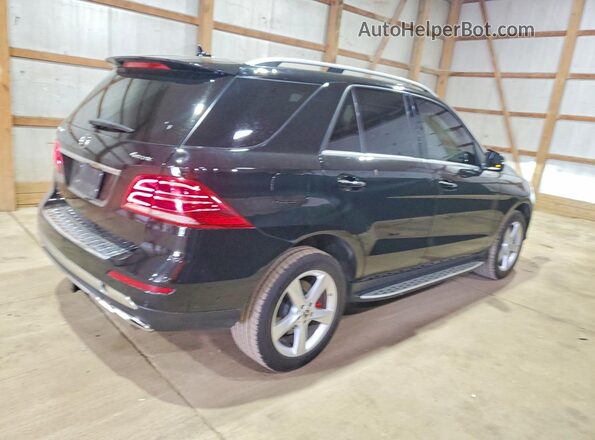 4JGDA5GB4KB216228 2019 MERCEDES-BENZ GLE Black Trasero derecho