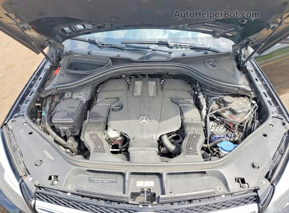 4JGDA5GB4KB216228 2019 MERCEDES-BENZ GLE Black Vista del compartimento del motor