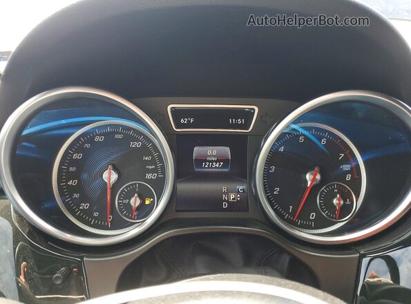 4JGDA5GB4KB216228 2019 MERCEDES-BENZ GLE Black Vista del cuadro de instrumentos