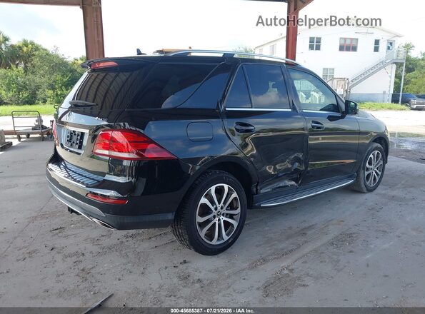 4JGDA5GB8KB204549 2019 MERCEDES-BENZ GLE 400 Black Tył prawy