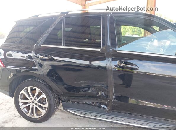 4JGDA5GB8KB204549 2019 MERCEDES-BENZ GLE 400 Black Widok z przodu