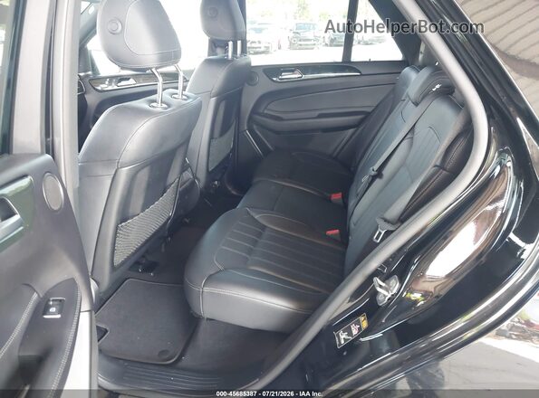 4JGDA5GB8KB204549 2019 MERCEDES-BENZ GLE 400 Black Widok naklejki z numerem VIN