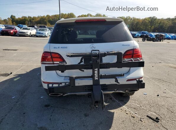 4JGDA5GB8KB205409 2019 MERCEDES-BENZ GLE White Widok z tyłu
