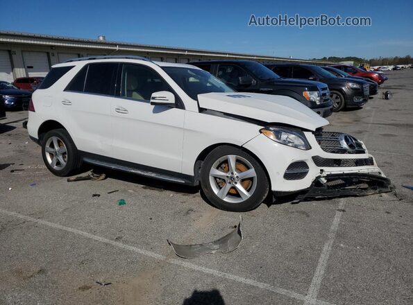 4JGDA5GB8KB205409 2019 MERCEDES-BENZ GLE White Przód prawy