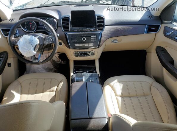 4JGDA5GB8KB205409 2019 MERCEDES-BENZ GLE White Widok deski rozdzielczej