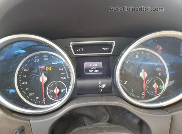 4JGDA5GB8KB205409 2019 MERCEDES-BENZ GLE White Widok zestawu wskaźników