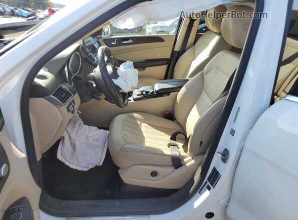4JGDA5GB8KB205409 2019 MERCEDES-BENZ GLE White Widok wnętrza z przodu