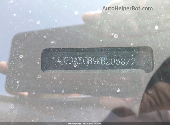 4JGDA5GB9KB205872 2019 MERCEDES-BENZ GLE 400 White Вид підкапотного простору