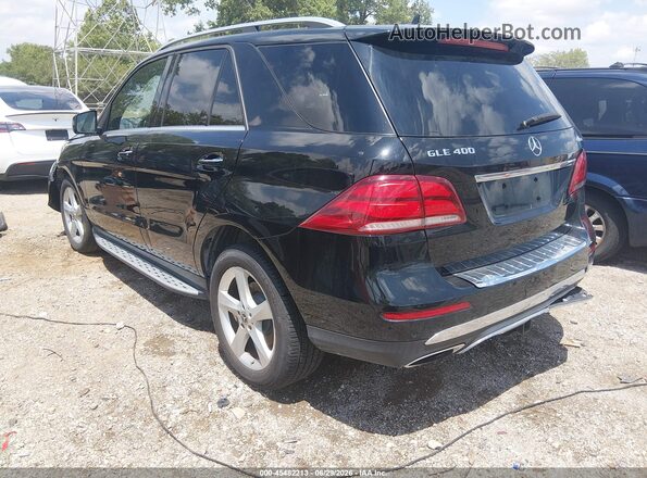 4JGDA5GBXKB211762 2019 MERCEDES-BENZ GLE 400 Черный Задняя левая четверть