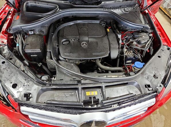 4JGDA5HB0GA601569 2016 MERCEDES-BENZ GLE Красный Вид задней части салона