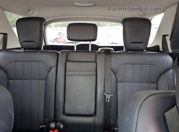 4JGDA5HB0GA626763 2016 MERCEDES-BENZ GLE White Vista de los asientos traseros
