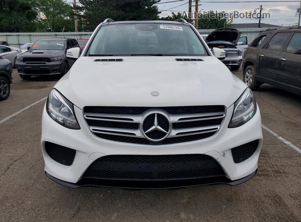 4JGDA5HB0GA626763 2016 MERCEDES-BENZ GLE White Vista frontal