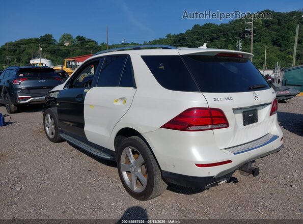 4JGDA5HB0GA643725 2016 MERCEDES-BENZ GLE 350 White Tył lewy