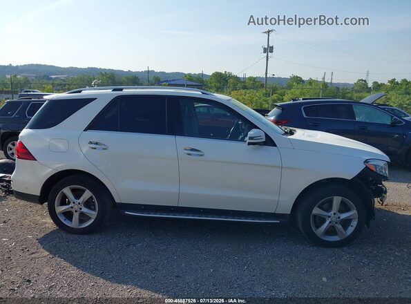 4JGDA5HB0GA643725 2016 MERCEDES-BENZ GLE 350 White Widok wnętrza 360 stopni