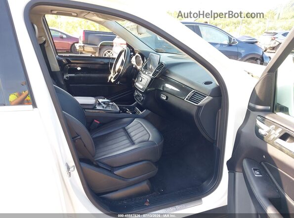 4JGDA5HB0GA643725 2016 MERCEDES-BENZ GLE 350 White Widok wnętrza z przodu