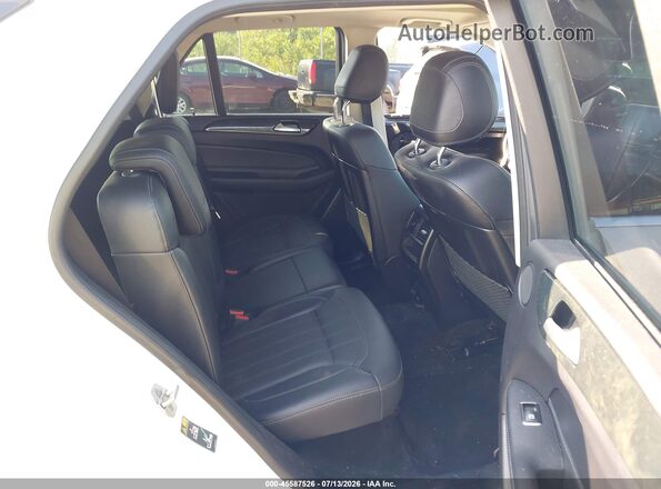 4JGDA5HB0GA643725 2016 MERCEDES-BENZ GLE 350 White Widok naklejki z numerem VIN