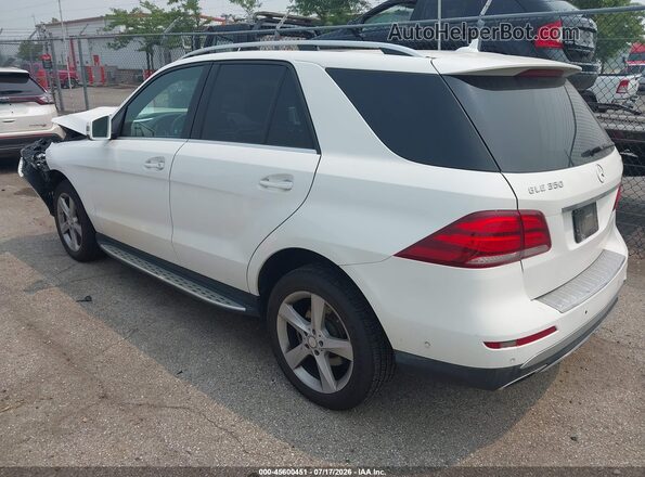 4JGDA5HB0GA697414 2016 MERCEDES-BENZ GLE 350 White Rear left