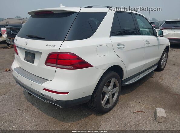 4JGDA5HB0GA697414 2016 MERCEDES-BENZ GLE 350 White Rear right