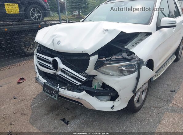 4JGDA5HB0GA697414 2016 MERCEDES-BENZ GLE 350 White Front view
