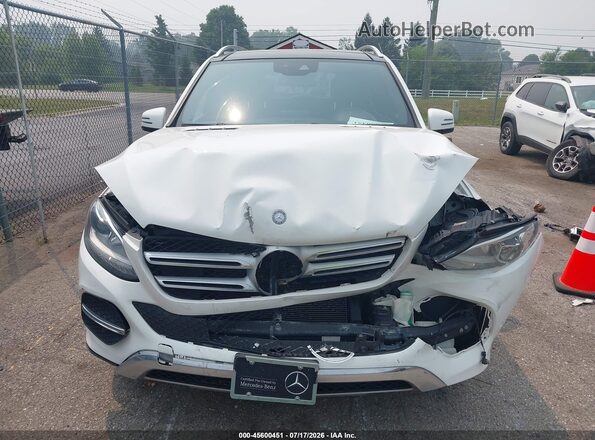 4JGDA5HB0GA697414 2016 MERCEDES-BENZ GLE 350 White Instrument cluster view