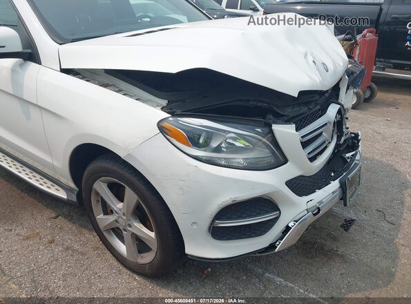 4JGDA5HB0GA697414 2016 MERCEDES-BENZ GLE 350 White 