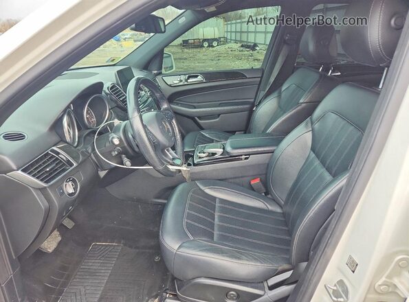 4JGDA5HB0GA804509 2016 MERCEDES-BENZ GLE Белый Вид салона спереди