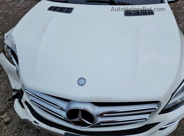 4JGDA5HB0GA804509 2016 MERCEDES-BENZ GLE Белый Вид подкапотного пространства