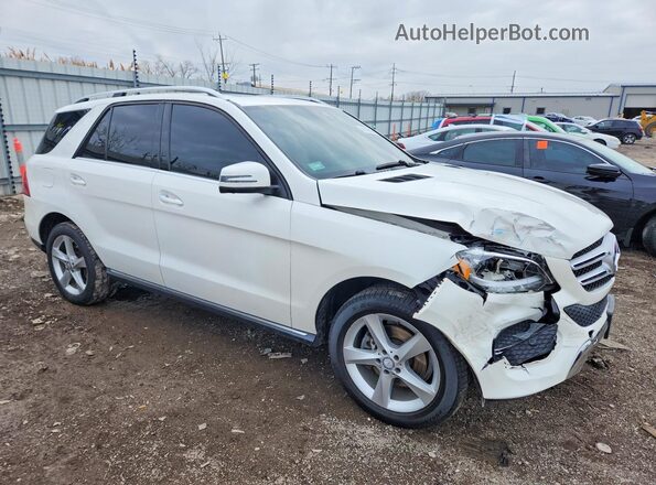 4JGDA5HB0GA804509 2016 MERCEDES-BENZ GLE Белый Передняя правая четверть