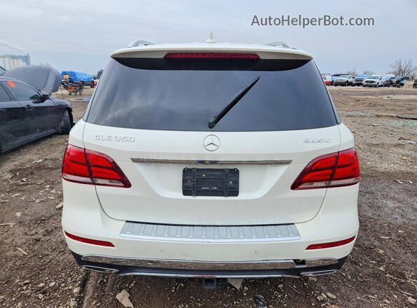 4JGDA5HB0GA804509 2016 MERCEDES-BENZ GLE Белый Вид сзади