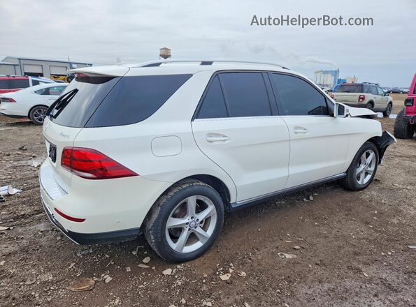 4JGDA5HB0GA804509 2016 MERCEDES-BENZ GLE Белый Задняя правая четверть