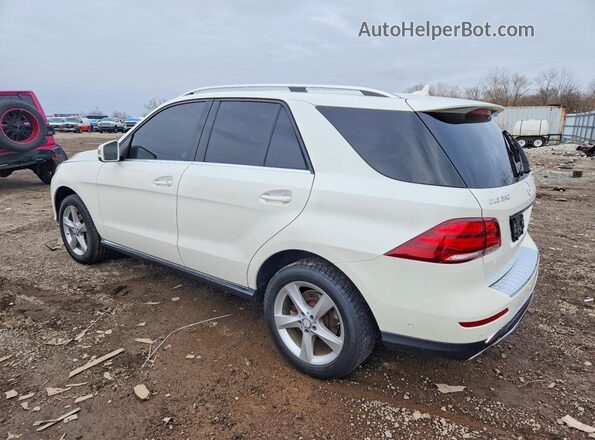 4JGDA5HB0GA804509 2016 MERCEDES-BENZ GLE Белый Задняя левая четверть
