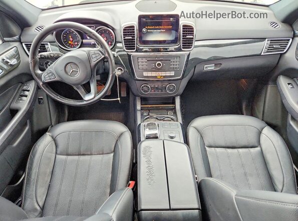4JGDA5HB0HA884461 2017 MERCEDES-BENZ GLE White Widok deski rozdzielczej