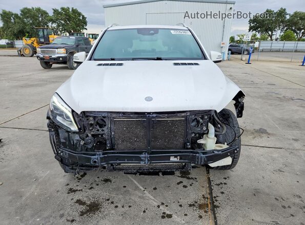 4JGDA5HB0HA884461 2017 MERCEDES-BENZ GLE White Widok z przodu