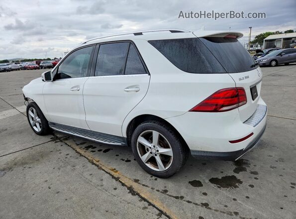 4JGDA5HB0HA884461 2017 MERCEDES-BENZ GLE White Tył lewy