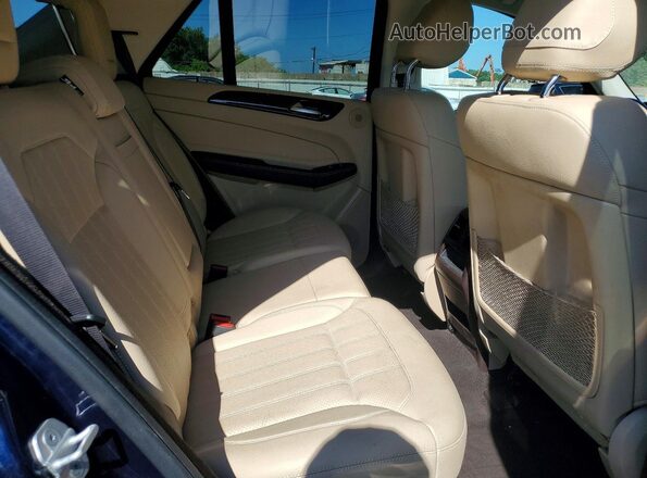 4JGDA5HB0HA945582 2017 MERCEDES-BENZ GLE Blue Vista interior trasera