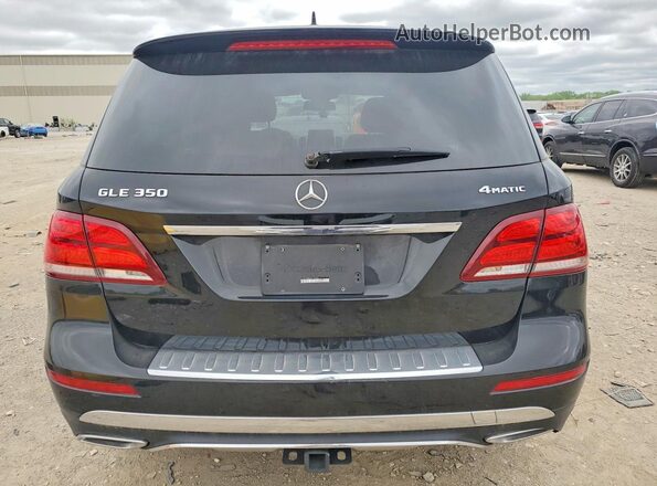 4JGDA5HB0JB179224 2018 MERCEDES-BENZ GLE Black Вид ззаду