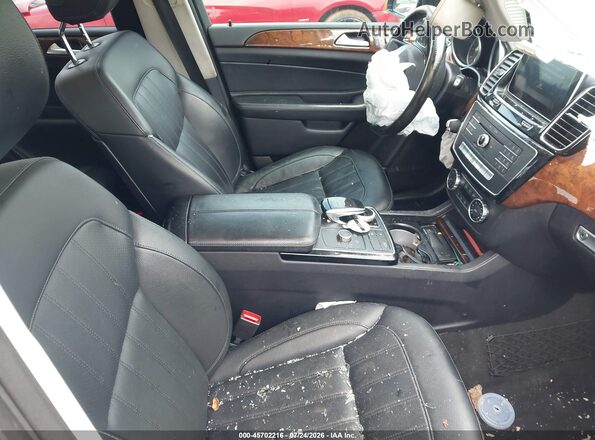 4JGDA5HB1GA648447 2016 MERCEDES-BENZ GLE 350 Черный Вид салона спереди