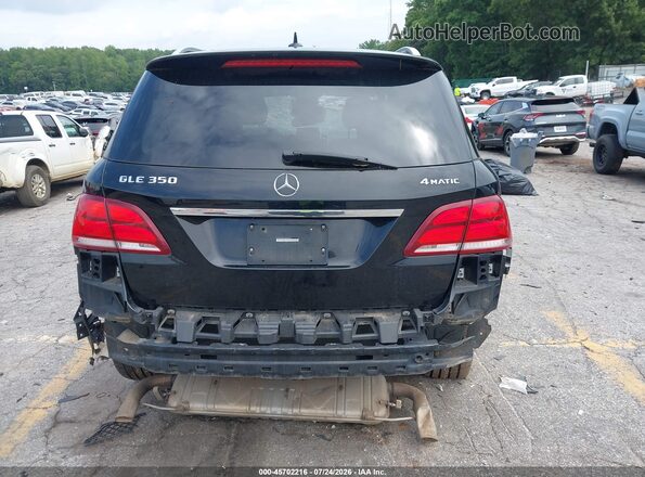 4JGDA5HB1GA648447 2016 MERCEDES-BENZ GLE 350 Черный 