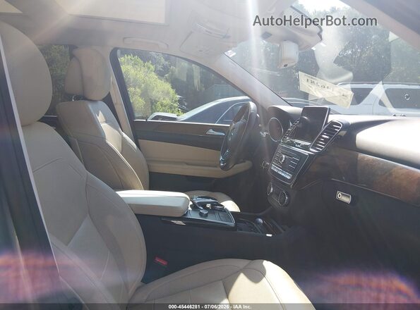 4JGDA5HB1GA693517 2016 MERCEDES-BENZ GLE Серый Вид салона спереди