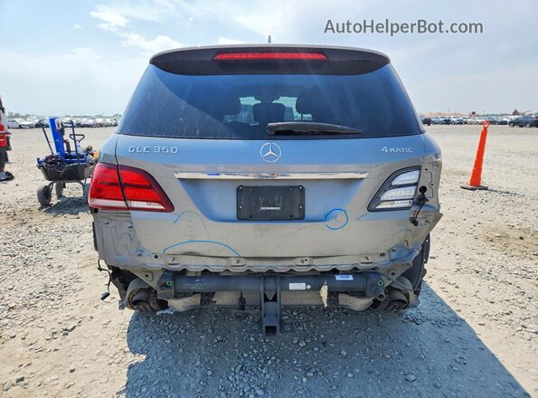4JGDA5HB1GA707061 2016 MERCEDES-BENZ GLE Silver Rear view