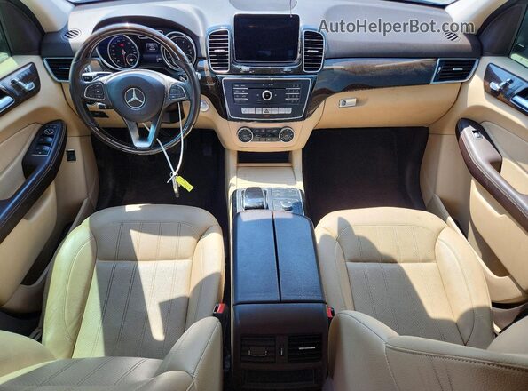 4JGDA5HB1GA707061 2016 MERCEDES-BENZ GLE Silver Dashboard view