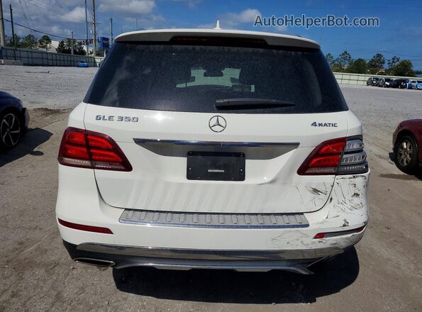 4JGDA5HB1GA755174 2016 MERCEDES-BENZ GLE White უკანა ხედი