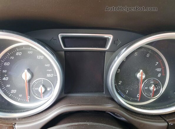 4JGDA5HB1GA755174 2016 MERCEDES-BENZ GLE White ხელსაწყოთა პანელის ხედი